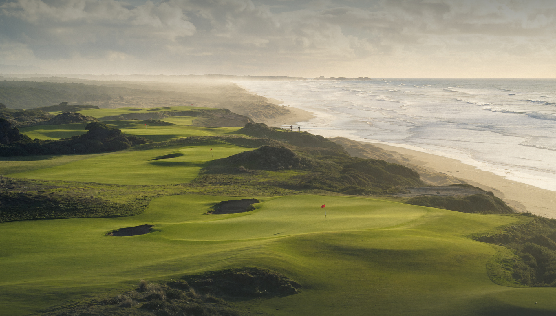 Bandon Dunes links golf course on the Oregon coast