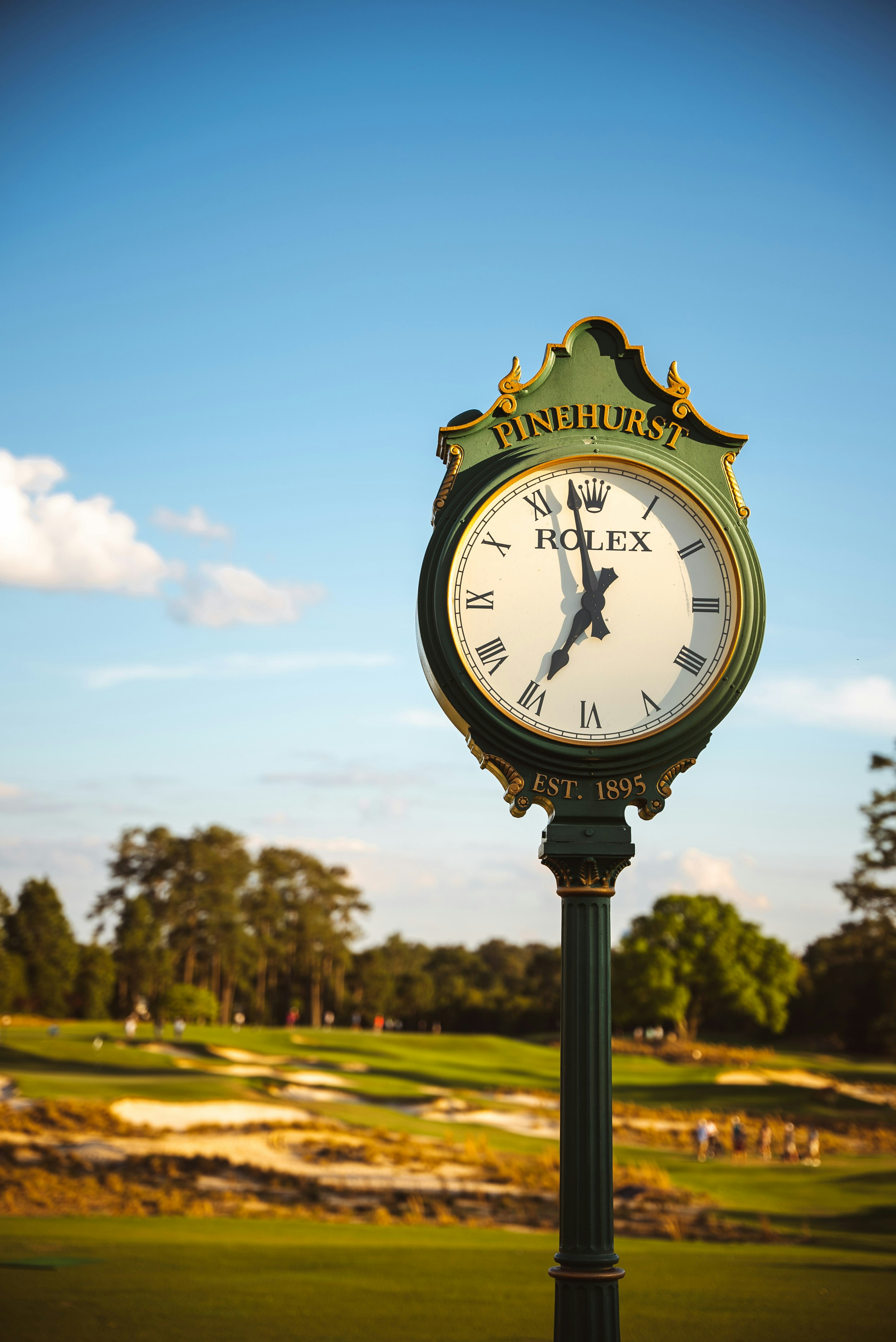 Pinehurst golf course in North Carolina, USA