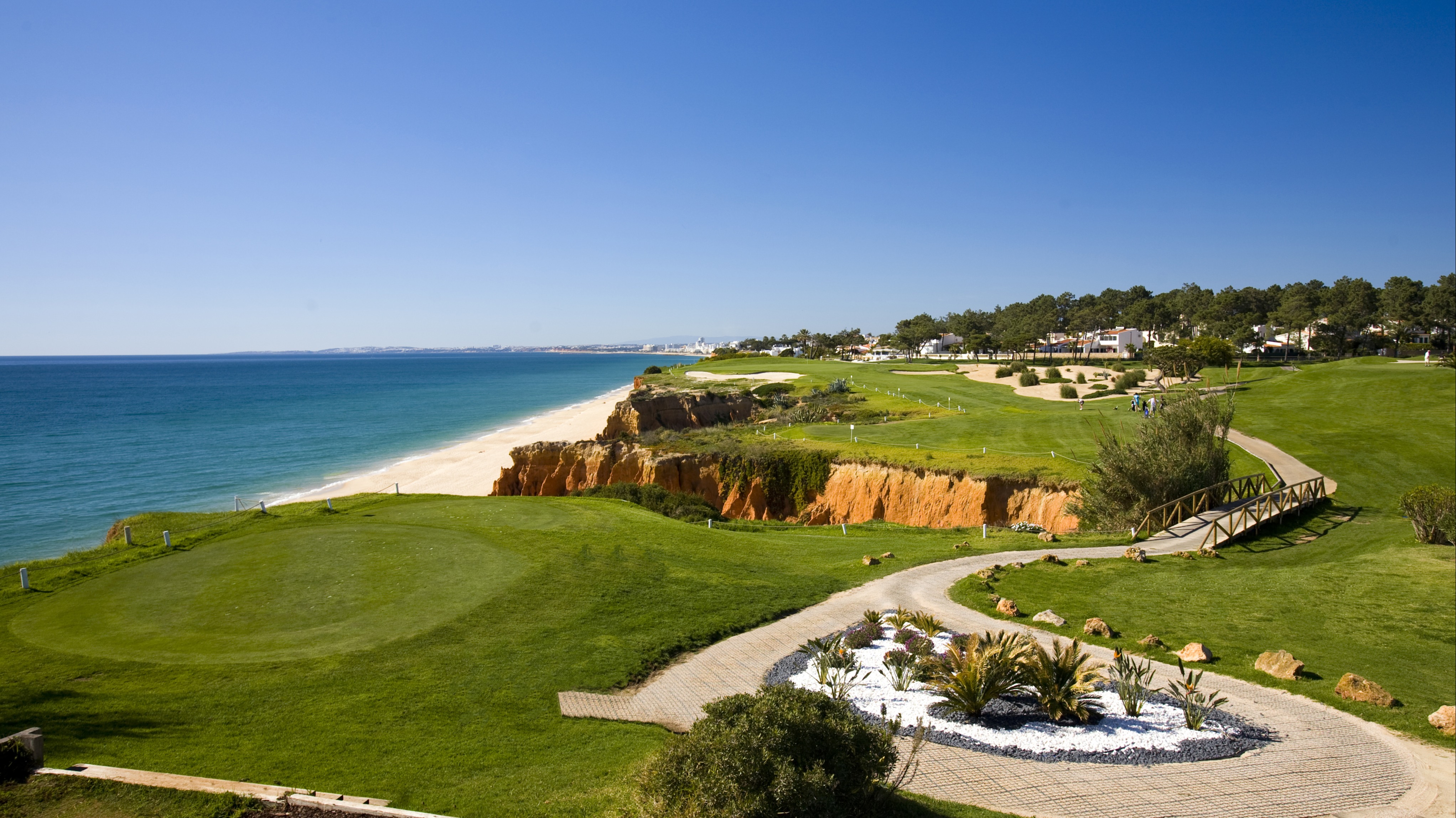 Golf course in the Algarve region of Portugal