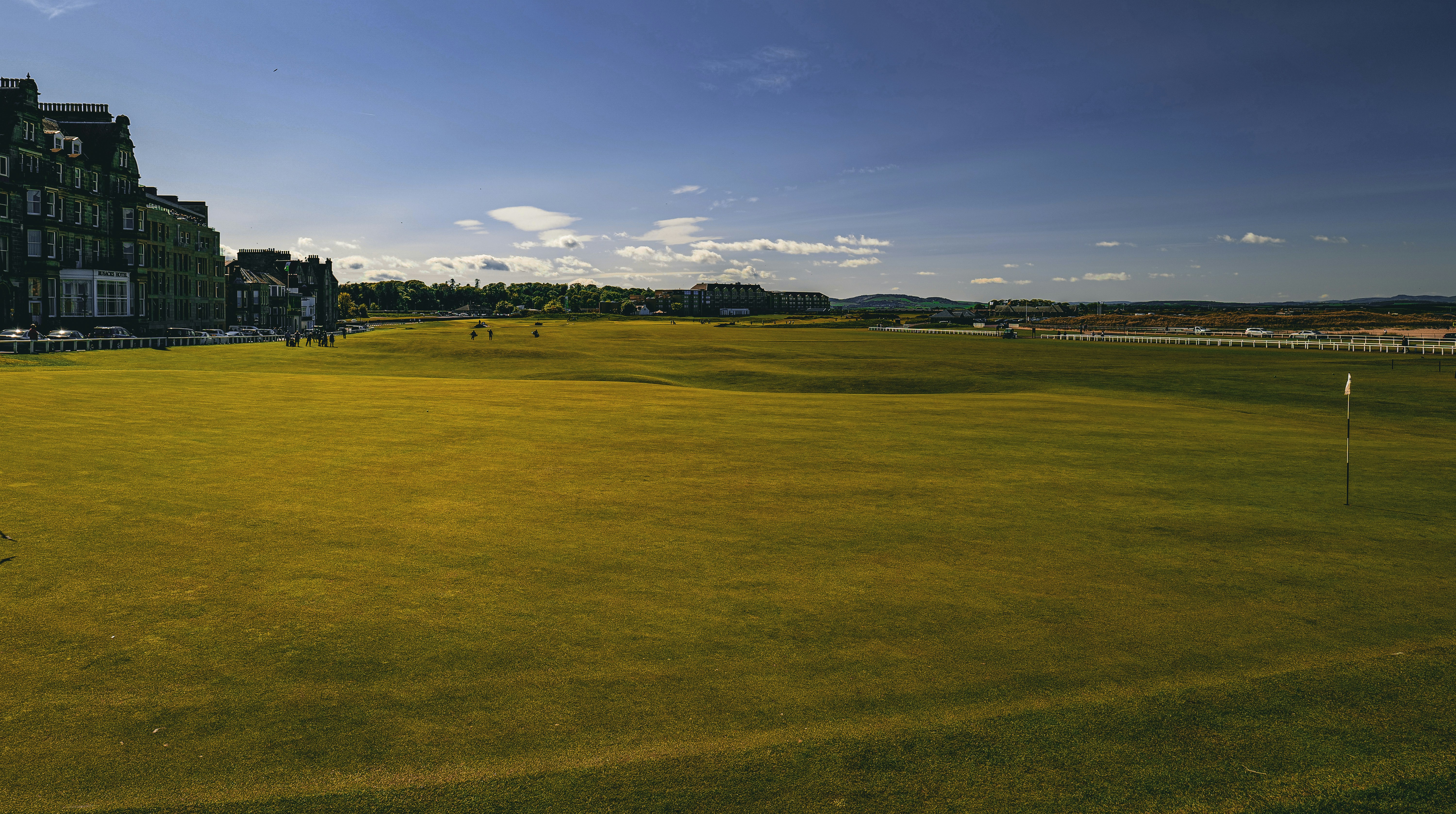 St Andrews links golf course in Scotland, the home of golf